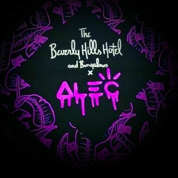 Alec Monopoly Bandana BEVERLY HILLS HOTEL - Picture 5 of 10